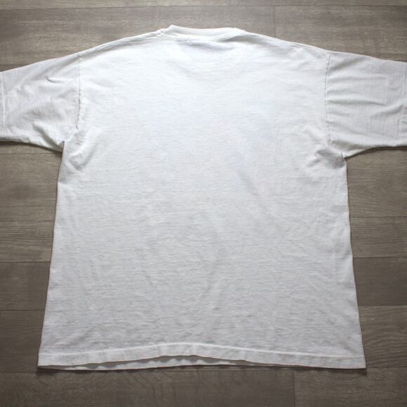 Vintage 90s Captain Morgan Spiced Rum T-Shirt Tee Single Stitch Size XL - Picture 5 of 5